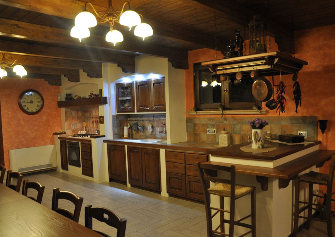 Tavernetta con illuminazione